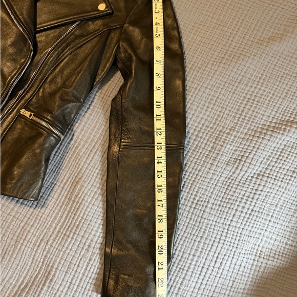 Lambskin Leather Jacket- Iris and Ink - Picture 11 of 16